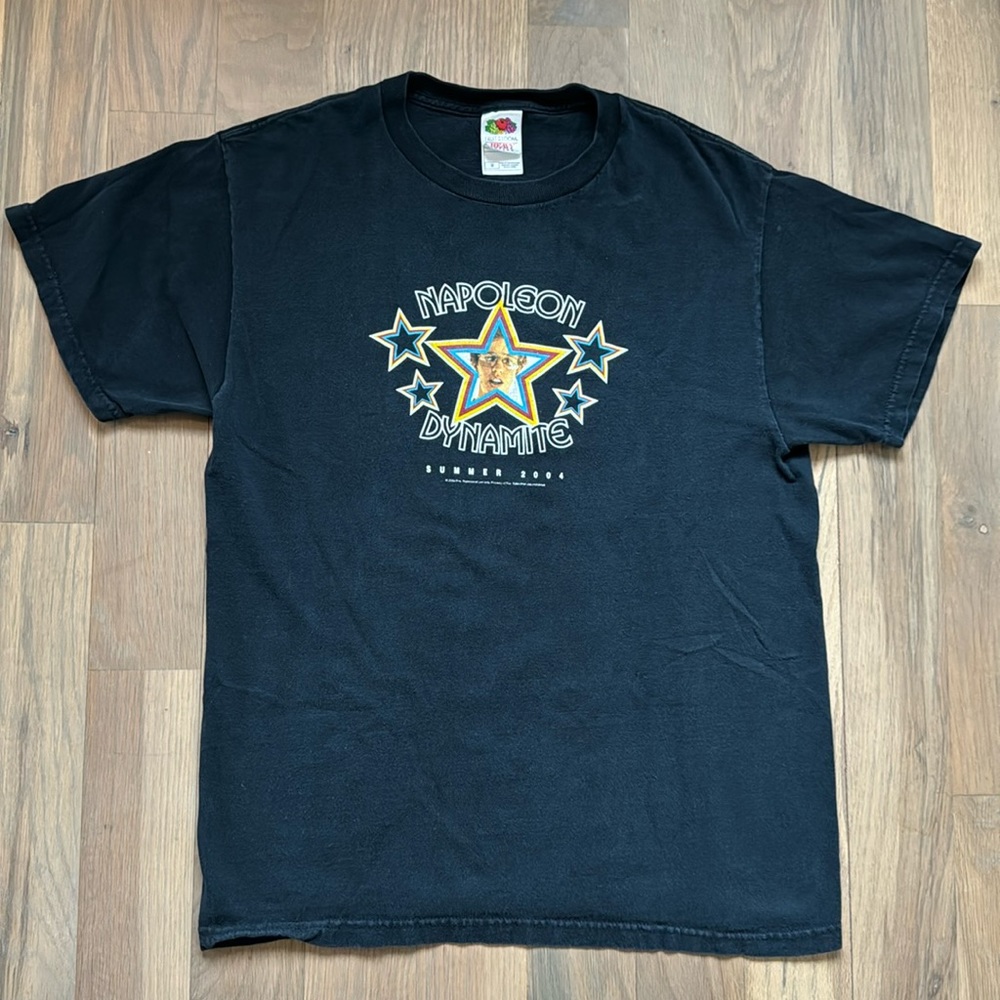Rare Vintage Napoleon Dynamite T-Shirt Movie Promo Summer 2004